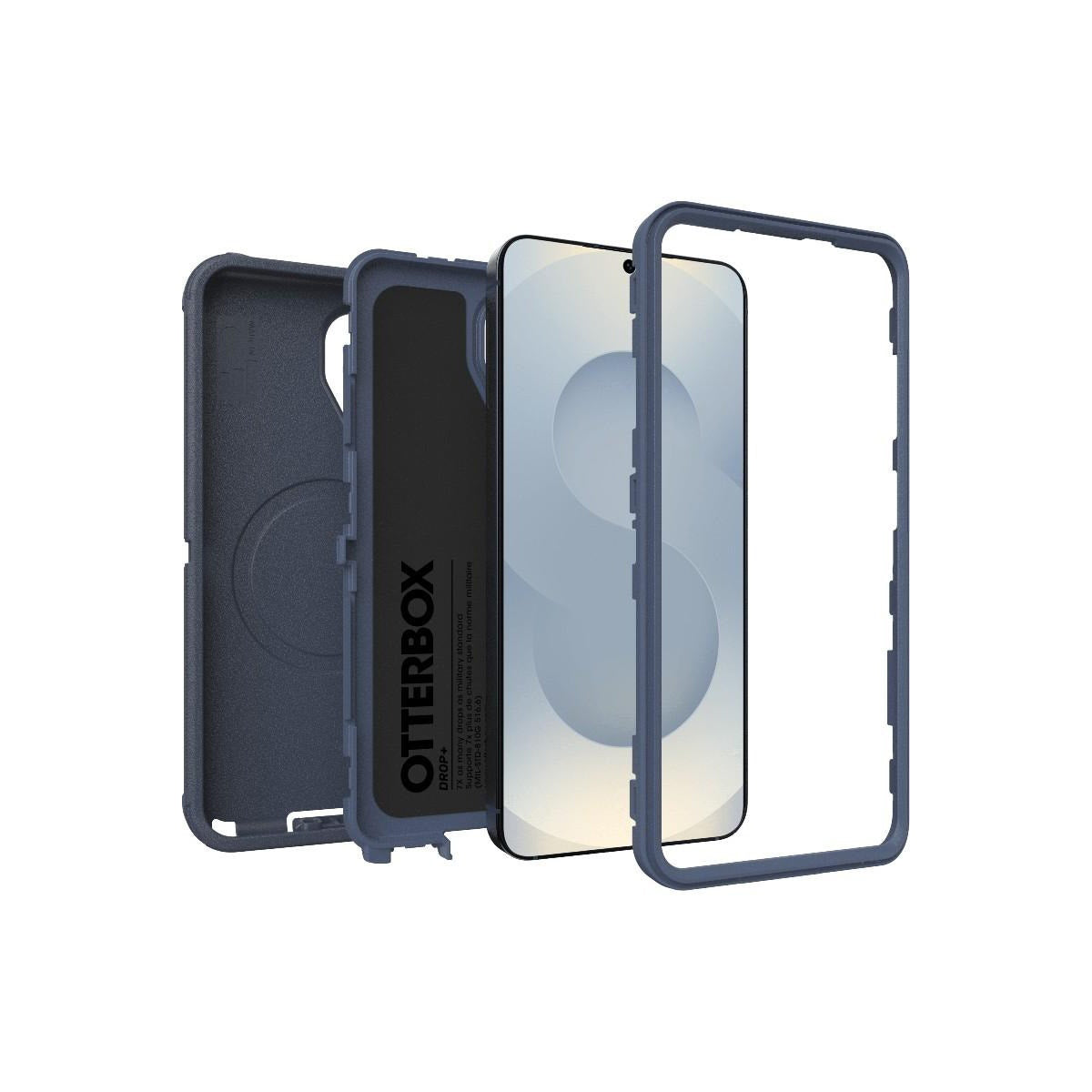 OtterBox Defender Pro Case with Magnets Suits for Samsung Galaxy S26+ (S26 Plus) - Riverside Blue