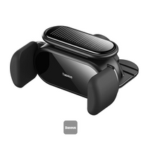 Thumbnail for Baseus Steel Cannon Pro Solar Electric Car Mount-Black