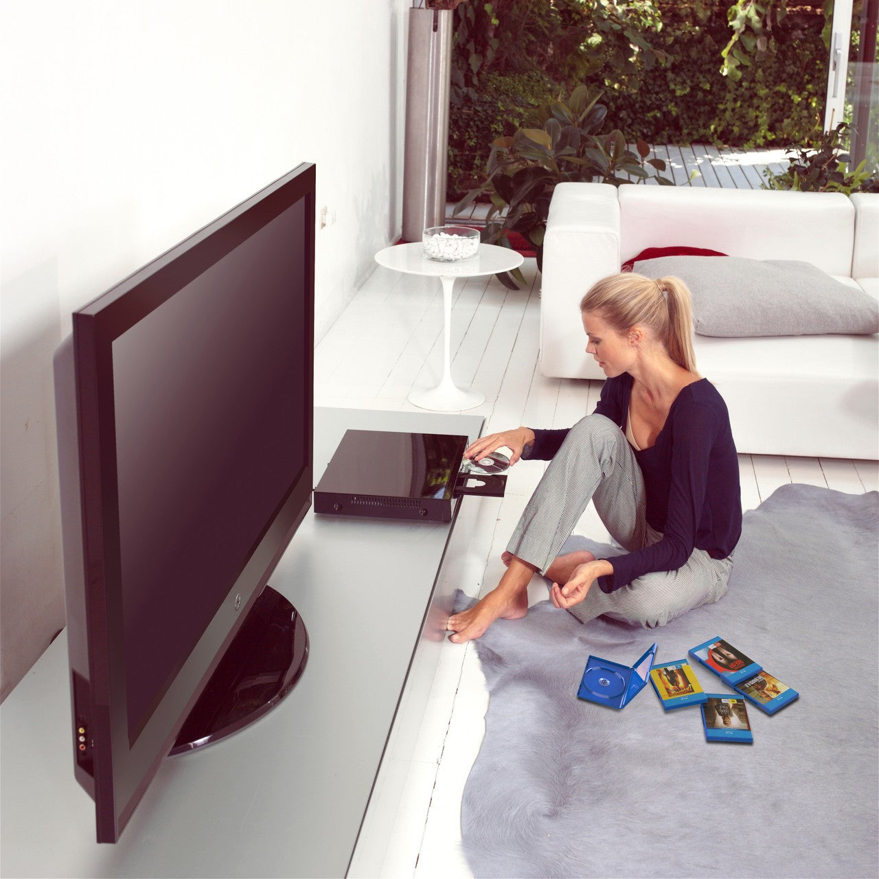 Laser Multi Region Blu-Ray DVD Player With HDMI - Black