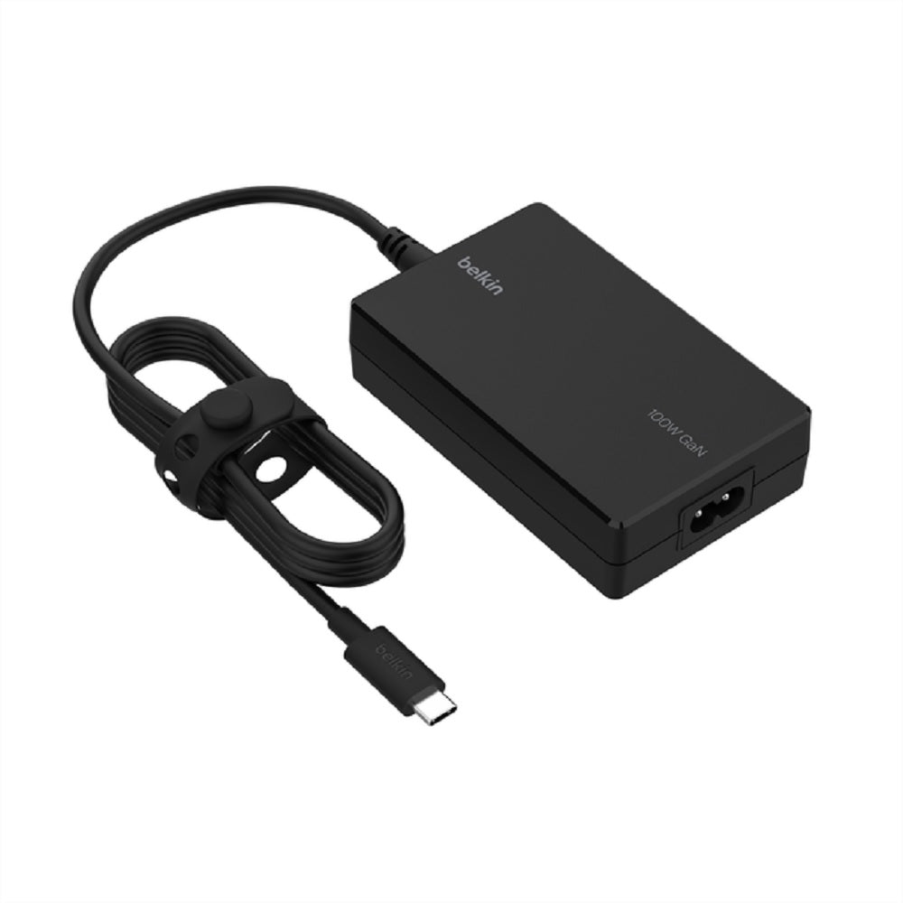 Belkin Connect USB-C Core 100W Laptop Charger- Black