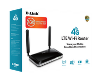 Thumbnail for D-Link 4G LTE Router with Standard-size SIM Card Slot