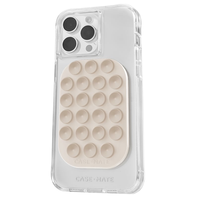 Case-Mate Adhesive Suction Mount - Beige