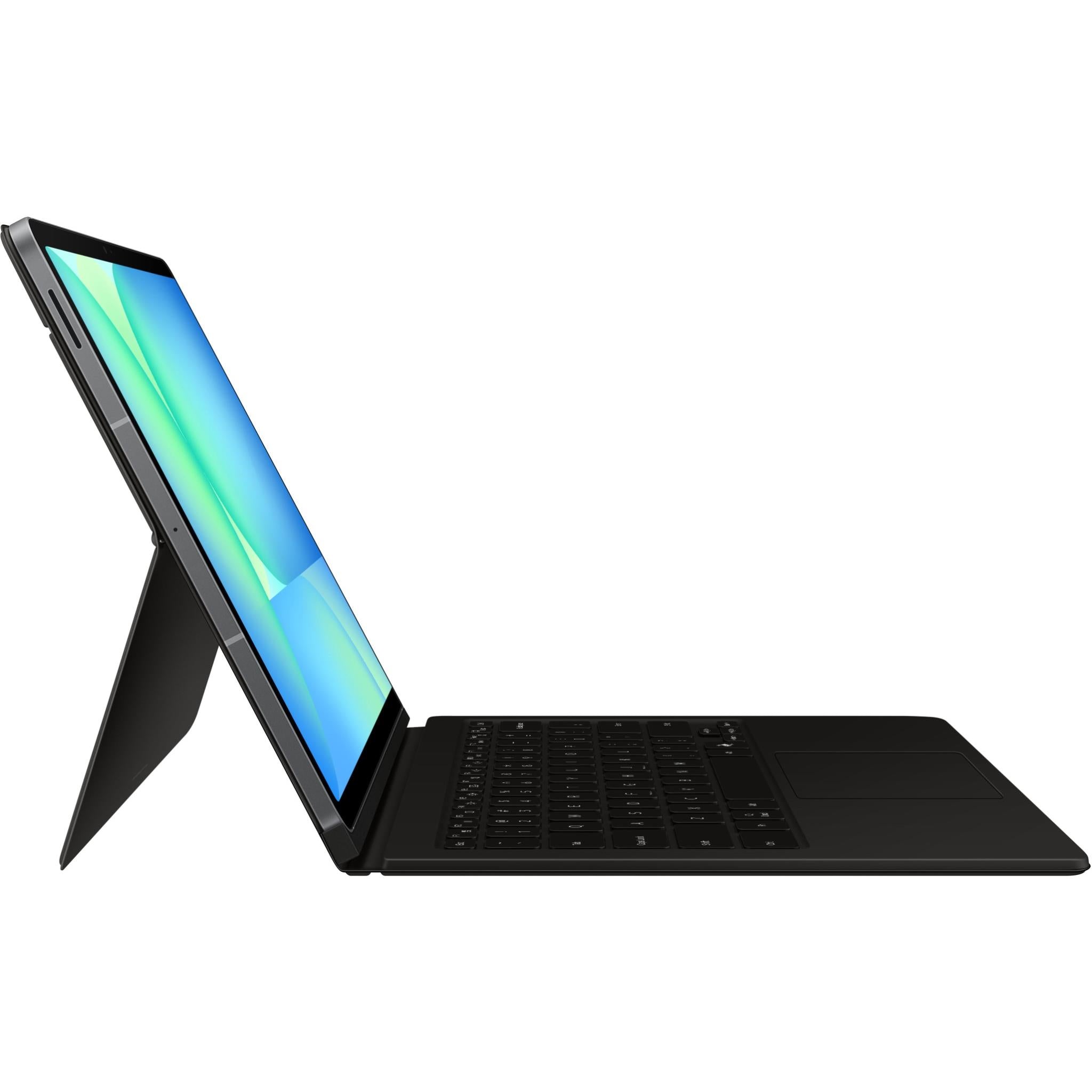 Samsung Book Cover Keyboard + TrackPad + AI Key for Galaxy Tab S10FE+ (S10FE Plus)- Black