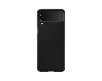 Thumbnail for Samsung Leather Cover for Galaxy Flip3 - Black