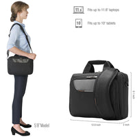 Thumbnail for Everki Advance iPad, Tablet, Ultrabook Laptop Bag Briefcase up to 11.6-Inch