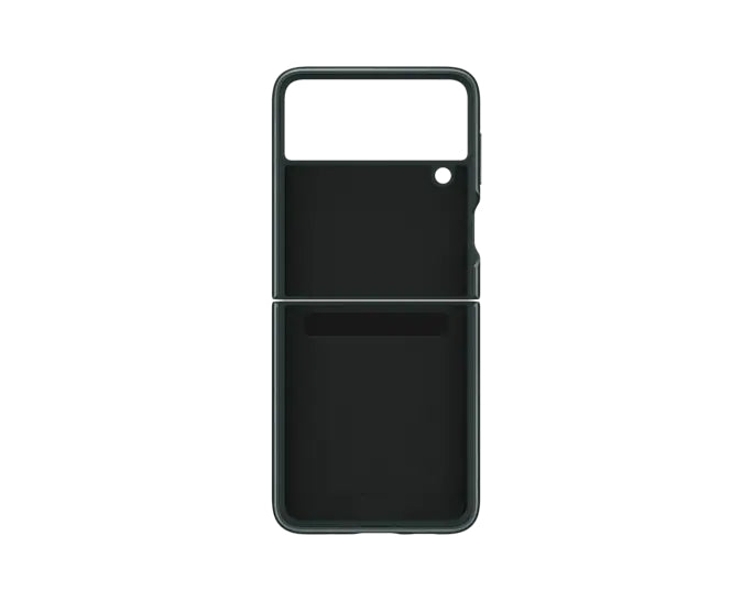 Samsung Leather Cover for Galaxy Flip3 - Green