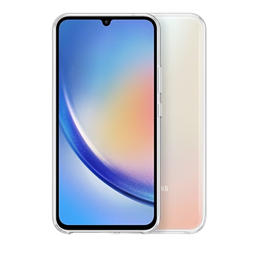 Samsung Rear Case for Galaxy A34 - Clear