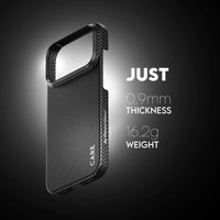 CARE by PanzerGlass Discovery ARAMID Fibre MagSafe Case for iPhone 18 Pro, 17 Pro - Black