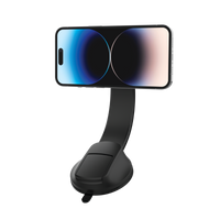 Thumbnail for Momax Q.Mag Mount 5 15W Wireless Charging Car Mount Suction Cup (MagSafe Compatible) - Grey