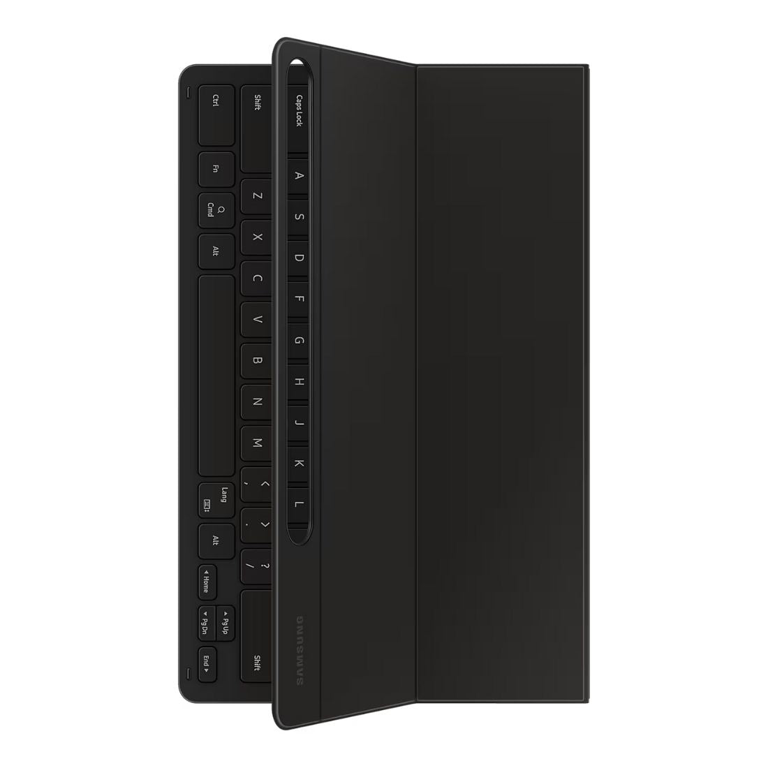 Samsung Book Cover Keyboard Slim Tablet for Galaxy S9 Plus / S9 FE Plus - Black