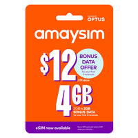 Thumbnail for Amaysim $20 Starter Pack PrePaid SIM Card