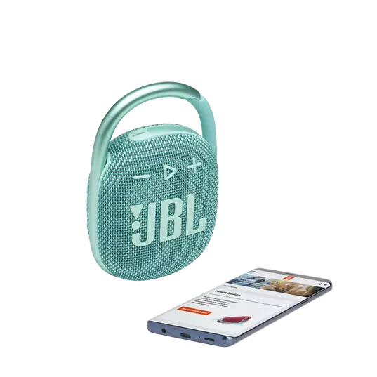 JBL Clip 4 Ultra-portable Waterproof Speaker - Teal