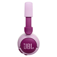Thumbnail for JBL JUNIOR JR320BT Wireless Bluetooth On-Ear Kids Headphones - Purple Pink