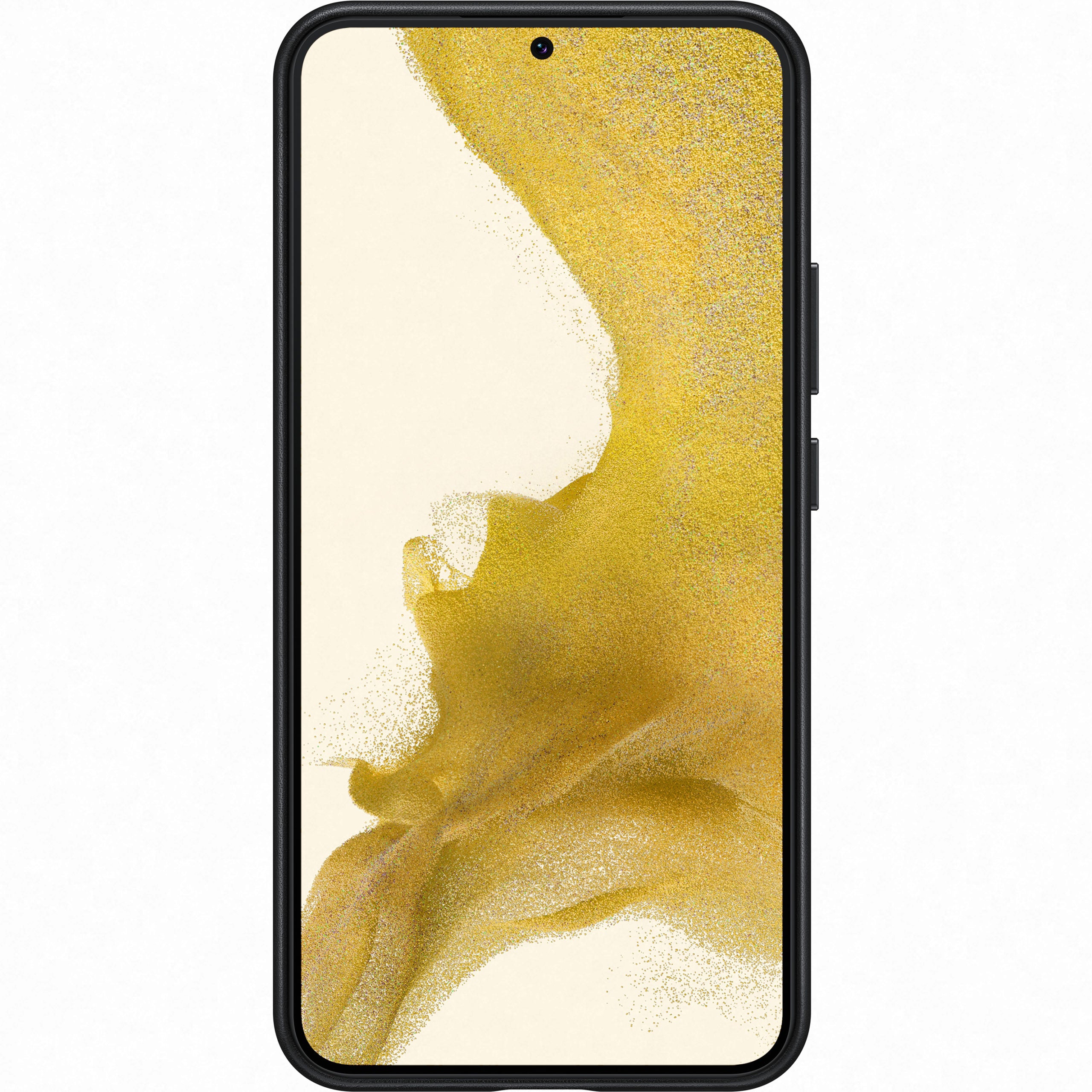 Samsung Leather Cover for Galaxy S22+ PLUS - Black