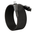 EFM Mag-Coil USB-C to USB-C Cable with Magnetic Self-Coiling Cable Management 2M - Black
