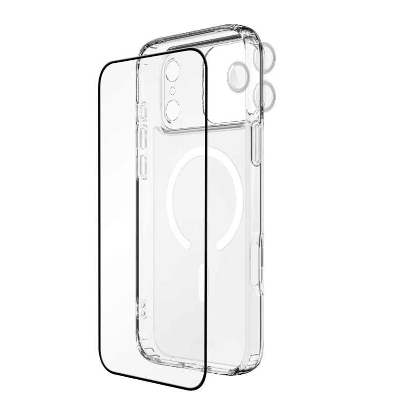 EFM 3-in-1 Case, Screen Armour and Camera Lens Armour Bundle For iPhone 17 Pro Max