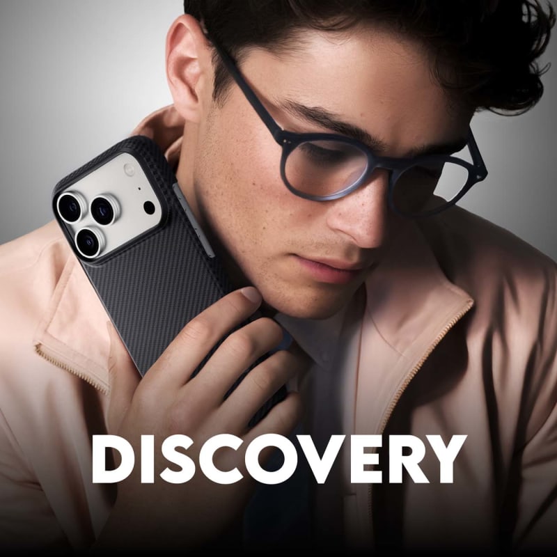 CARE by PanzerGlass Discovery ARAMID Fibre MagSafe Case for iPhone 18 Pro Max, 17 Pro Max - Black