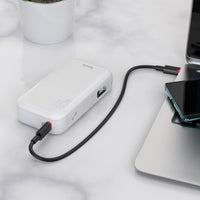 Thumbnail for Hoco J98 45W PD 15000 mAh Power Bank - White