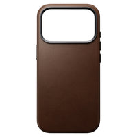 NOMAD Traditional Case for iPhone 18 Pro - Brown Ecco