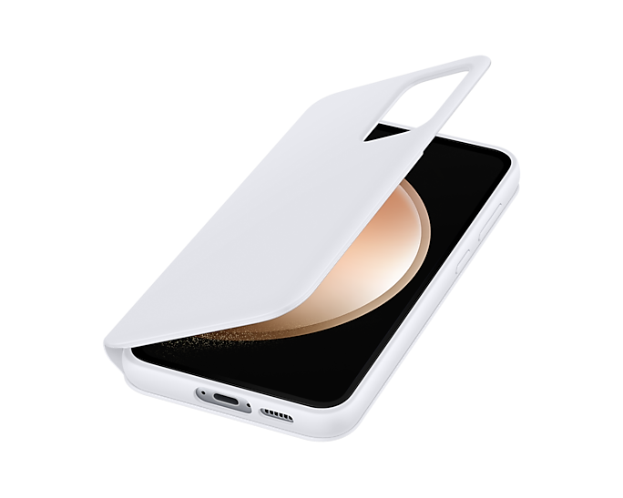 Samsung Galaxy S23FE Smart View Wallet Case - White