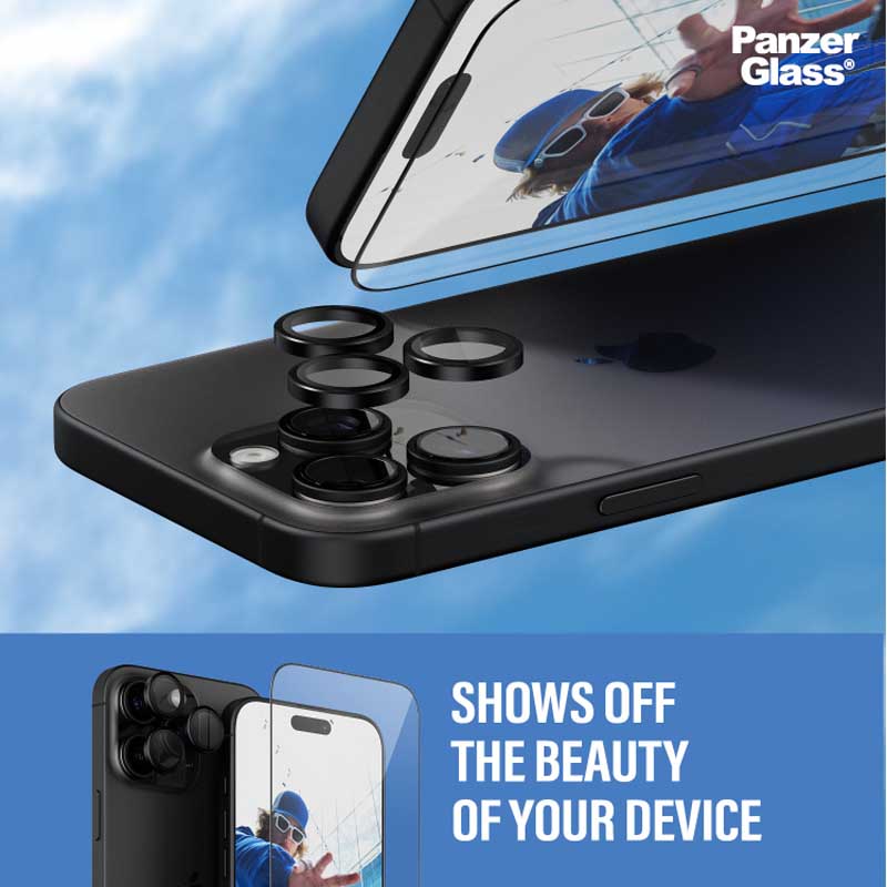 PanzerGlass 2-in-1 Bundle for iPhone 16 Pro Max - Clear