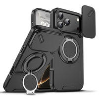 Thumbnail for Blacktech Magnetic TitanRing Armor Case for Samsung Galaxy S26 Ultra - Black