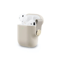 Thumbnail for Moshi Pebbo Case for AirPods - Beige