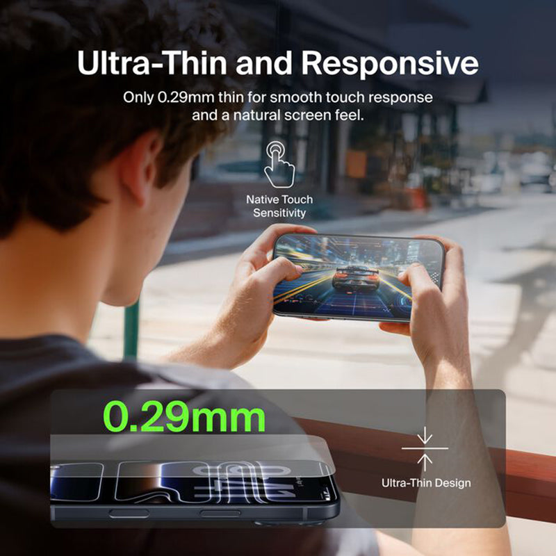 Belkin Screen Force UltraGlass 2 Screen Protector for Apple iPhone 17 Pro Max - Clear