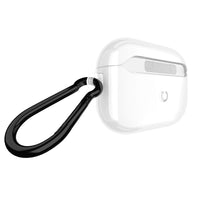 Thumbnail for Case-Mate Tough Case for AirPods Pro 3 - Clear with Black Carabiner