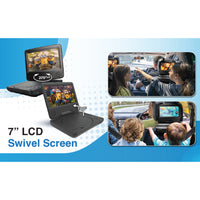 Thumbnail for Laser Portable DVD Player 7 inch