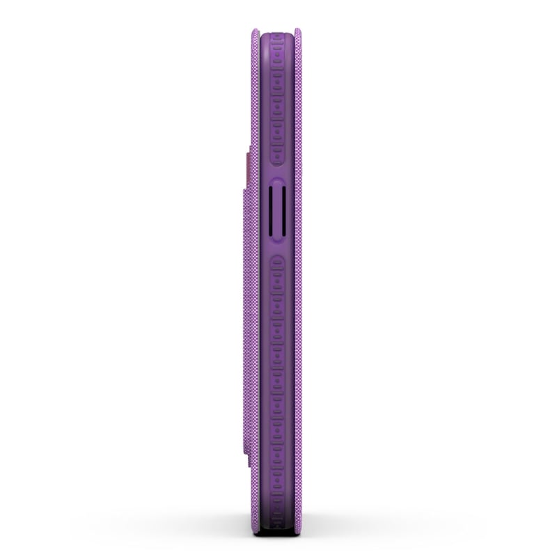 EFM Miami Leather Wallet Case Armour with D3O For iPhone 13 Pro Max (6.7") - Violet