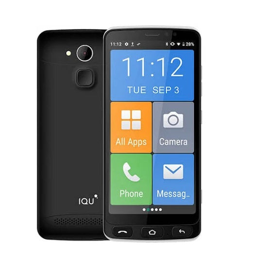 IQU SmartEasy Q50 4G 16GB Unlocked - Black