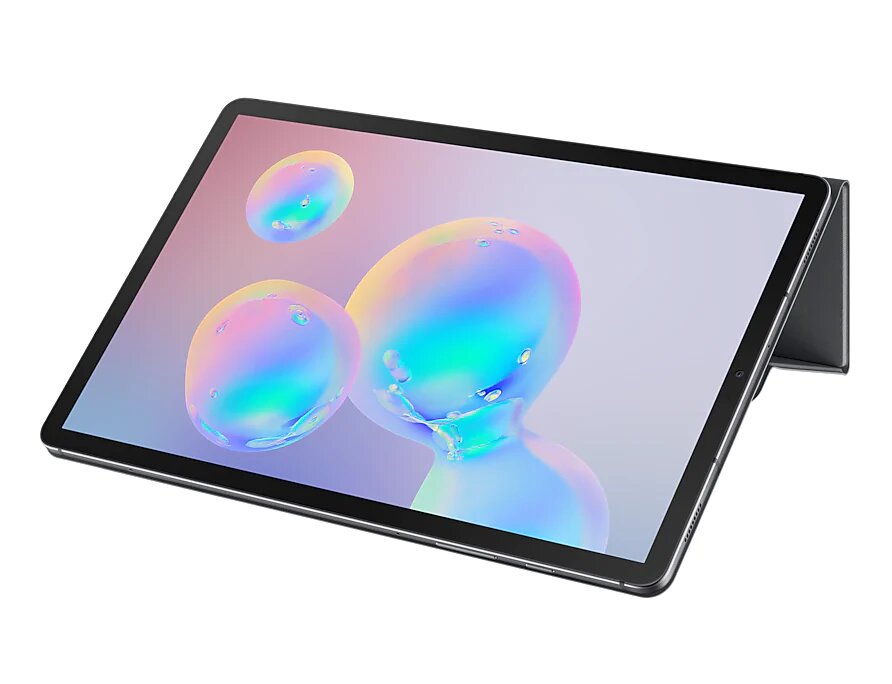 Samsung Galaxy Tab S6 10.5 Book Cover Case Stand - Grey