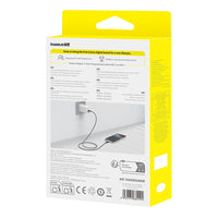 Thumbnail for Baseus Display 2 Fast Charging Data Cable USB-C to USB-C 100W 1M - White