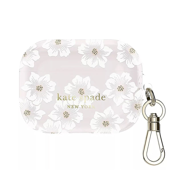 Kate Spade for AirPods Pro Case for 1st / 2nd Gen - Hollyhock Cream