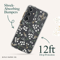 Thumbnail for Case-Mate Rifle Paper Co Case Samsung Galaxy S24 Petite Fleurs