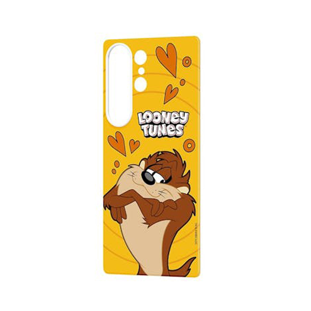 Samsung Flipsuit Card Looney Tunes Case for Galaxy S25 Ultra- Orange