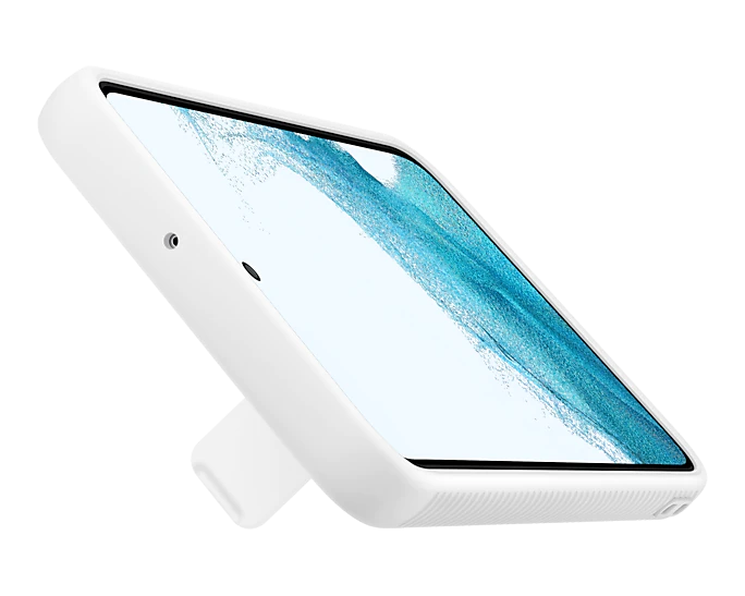 Samsung Protective Stand Cover for Galaxy S22 - White