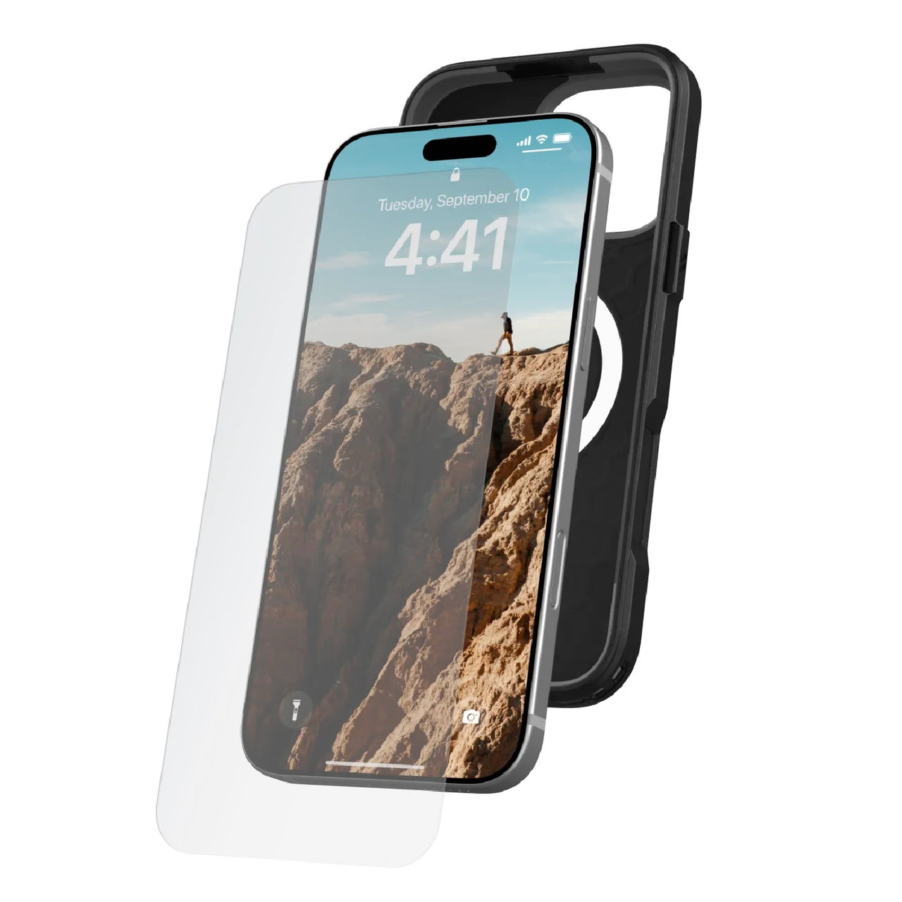 UAG Shield Apple iPhone 16 (6.1") Tempered Glass Screen Protector - Clear