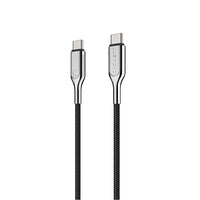 Thumbnail for Cygnett Armoured USB-C to USB-C (USB 2.0) Cable (1m) - Black