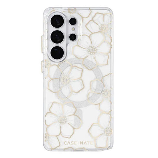 Case Mate Floral Gems Case with Magnet for Samsung Galaxy S26 Ultra - Gold
