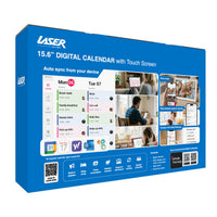 Thumbnail for Laser Digital Calendar 15.6 Inch Touch Screen - White - NO Subscribtion Fee