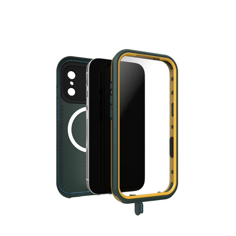 OtterBox Fre MagSafe Case with Cam Control for iPhone 17 Pro- Green