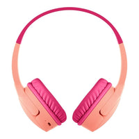 Thumbnail for Belkin SoundForm Mini Wireless On-Ear Headphones for Kids - Pink
