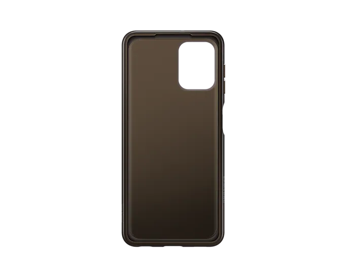 Samsung Galaxy A22 4G Soft Clear Cover Case - Black