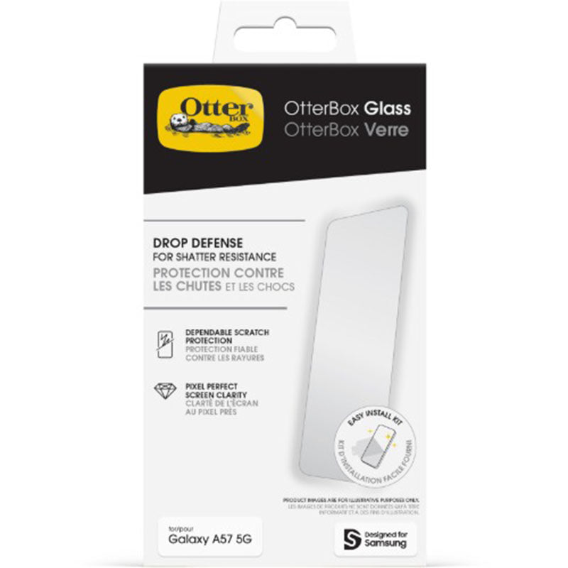 OtterBox Glass Samsung Galaxy A57 5G (6.7") Screen Protector - Clear
