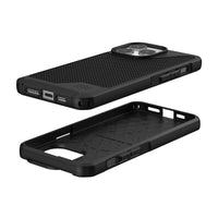 Thumbnail for UAG Metropolis LT Kevlar Magsafe case for iPhone 15 Pro Max - Black