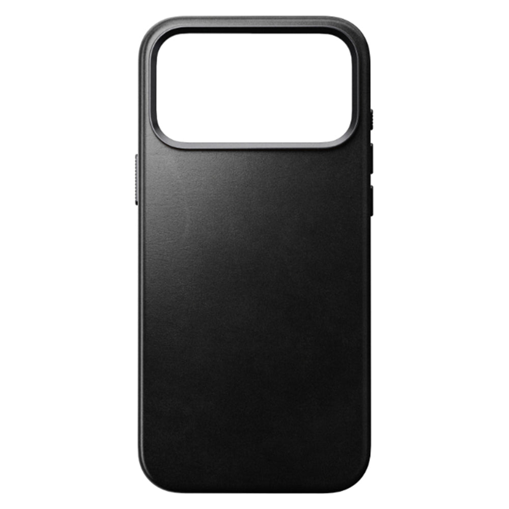 NOMAD Traditional Case for iPhone 18 Pro Max - Black Horween