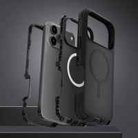 Thumbnail for Blacktech Defender Series Magsafe Case with Separable Clip for Samsung Galaxy S26 Ultra - Black