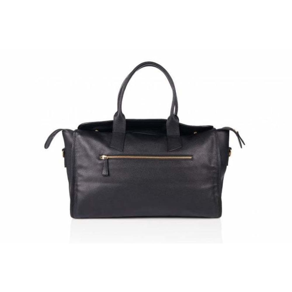 Leather United Weekender - Black (genuine Leather)